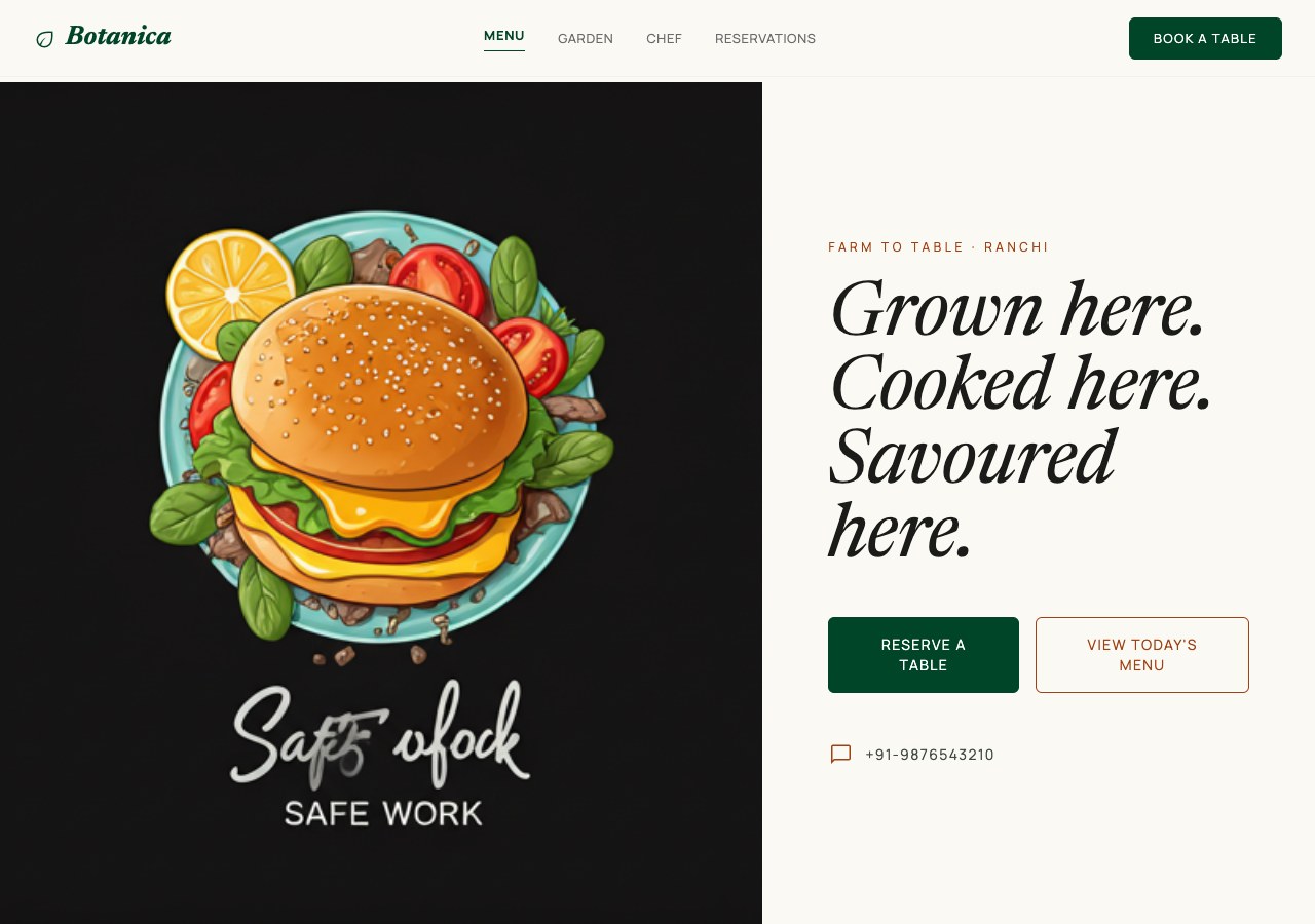 Restaurant Templates